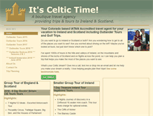Tablet Screenshot of celtictime.com
